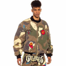 GRIMEY Glorified Camo Bomber Jacket