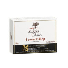 Кусковое мыло le Petit Olivier Aleppo Bar Soap Успокаивающее и очищающее мыло с 70% оливковым и 20% лавровым маслом  150 г