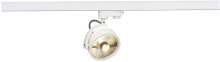 SLV 152611 KALU TRACK QPAR111 световая головка, белая, вкл. 3P.-адаптер, алюминий, белый,,, [Класс энергопотребления A ++]