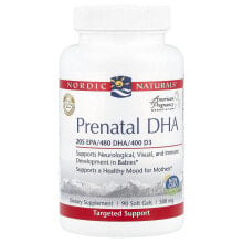 Prenatal DHA, 500 mg, 60 Soft Gels (250 mg per Soft Gel)