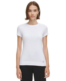Calvin Klein women's Short Sleeve Cotton T-Shirt