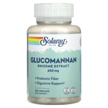 Glucomannan, Rhizome Extract, 600 mg, 100 VegCaps