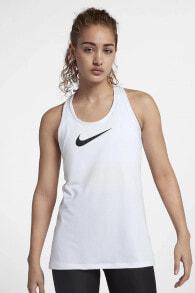 Pro All Over Mesh Dri Fit Swoosh Run Tank, Beyaz Koşu Atleti