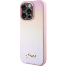 GUESS Guhcp14LpsairSP iPhone 14 Pro 6.1 Saffiano Iridescent phone case