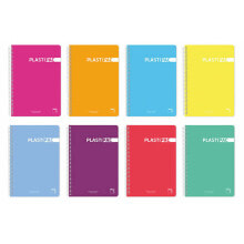 Notebook Pacsa Plastipac Multicolour Quarto 5 Pieces 80 Sheets