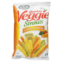 Garden Veggie Straws, Cheddar Cheese, 4.25 oz (120 g)