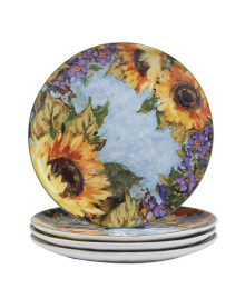 Sunflower Bouquet Set of 4 Dinner Plate 11