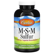 MSM Sulfur, 1,000 mg, 180 Vegetarian Capsules