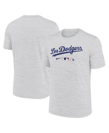 Men's Los Angeles Dodgers Authentic Collection Gray City Connect Velocity Performance T-shirt