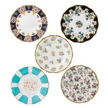 100 Years 1900-1940 5-Piece Plate Set