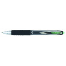 Liquid ink pen Uni-Ball Rollerball Signo UM-207 Green 0,4 mm (12 Pieces)