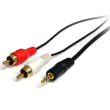 STARTECH 3 ft Stereo Audio . To RCA cable 5 mm 1.8 m