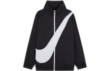 Nike Sportswear Woven Swoosh Jacket 大Logo梭织运动夹克 美版 男款 黑色 / Куртка Nike Sportswear Woven Swoosh Jacket BV3685-011