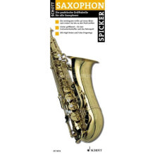 Schott Music Saxophon-Spicker Grifftabelle für Saxophon