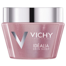 Увлажнение и питание кожи лица Vichy Idealia Skin Sleep Регенерирующий ночной гель-бальзам для всех типов кожи 50 мл