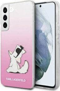 Karl Lagerfeld Karl Lagerfeld KLHCS22MCFNRCPI S22+ S906 hardcase różowy/pink Choupette Eat