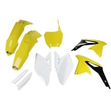 UFO Suzuki RMZ 450 2008-2017 SUKIT410F-999 Fork Protectors & Plastics Kit