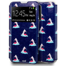 COOL Samsung G988 Galaxy S20 Ultra 5G Shark Drawings flip phone case