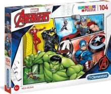 Купить пазлы для детей Clementoni: Clementoni Puzzle 104 elementy The Avengers