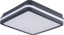 Купить потолочные светильники Kanlux: Lampa sufitowa Kanlux Plafoniera LED BENO 24W NW-L-GR 1920lm 4000K IP54 33343