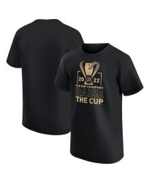 Fanatics boys Youth Branded Black LAFC 2022 MLS Cup Champions Parade T-shirt