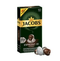 Jacobs ESPRESSO 10 INTENSO - Coffee capsule - Espresso - Nespresso - 10 cups - Box