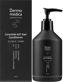 Ceramid-Conditioner mit Astaxanthin für schwaches Haar und übermäßigen Haarausfall - Dermomedica Clinic Care Ceramide AXT Hair Conditioner