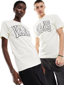 Купить мужские футболки и майки Vans: Vans arched line t-shirt in white