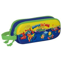 SAFTA 3D Supershings 3D Double Pencil Case