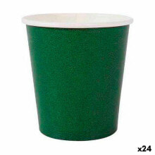 Набор стаканов Algon Одноразовые Картон Зеленый 20 Предметы 120 ml (24 штук)