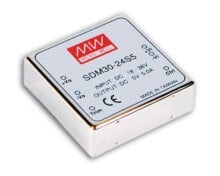 Комплектующие для розеток и выключателей mEAN WELL SDM30-48S3 электрический преобразователь 16,5 W