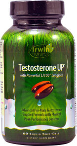 Витамины и БАДы для мужчин Irwin Naturals Testosterone UP Бустер тестостерона 60 капсул
