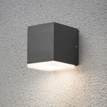 Фасадные светильники Konstsmide 7990-370 настенный светильник Подходит для наружного использования Антрацит, Серый