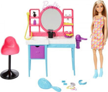 Lalka Barbie Mattel Totally Hair™ Salon fryzjerski HKV00