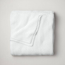 Chunky Knit Bed Blanket - Casaluna