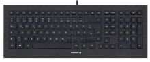 Клавиатуры Клавиатура черная CHERRY STRAIT BLACK 3.0 USB QWERTY JK-0360EU