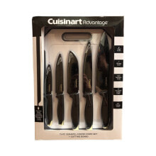 Cuisinart Advantage 11-Piece Ceramic-Coated Knife Set and Cutting Board (BLKGLD)