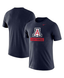 Nike men's Navy Arizona Wildcats Softball Drop Legend Performance T-shirt