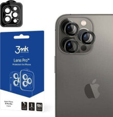 3MK Ochrona na obiektyw aparatu z ramką montażowąLens Protection Pro iPhone 15 Pro Max 6.7