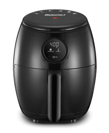 Elite Gourmet digital 2.1Qt. Electric Hot Air Fryer with Programmable Controls, 1000W