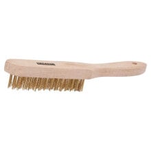 KREATOR 4F Brass Wood Abrasive Brush