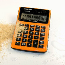 Olympia LCD 1000P калькулятор Настольный Базовый Черный, Оранжевый 4685