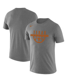 Nike men's Gray Texas Longhorns Basketball Drop Legend Performance T-shirt