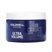 Гели и лосьоны для укладки волос goldwell Lagoom Jam Ultra Volume Styling Gel Термозащитный гель сильной фиксации для придания объема волосам 150 мл