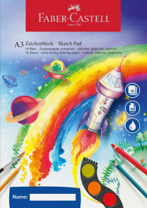 Купить канцелярские наборы для школы Faber-Castell: Faber-Castell FABER-CASTELL Zeichenblock A3