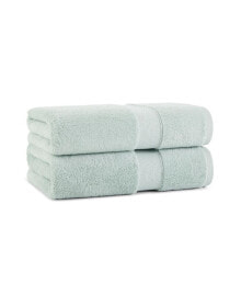 Aston and Arden aston & Arden Egyptian Cotton Luxury Bath Towels (Pack of 2), 600GSM, Seven Color Options, Jacquard Dobby Border, 30x54