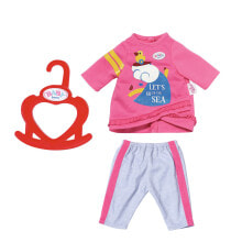 Одежда для кукол BABY born Little Casual Outfit pink Комплект одежды для куклы 831892