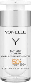 Anti-Age D3 schützende Creme SPF 50+ - Yonelle Anti-Age D3 Cream SPF50+