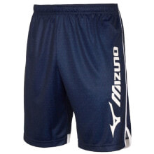 Мужские шорты спортивные синие волейбольные Mizuno Ranma M V2EB7003 14 volleyball shorts