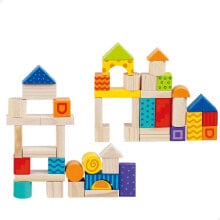 WOOMAX Of Wood 50 Pieces Construction Game